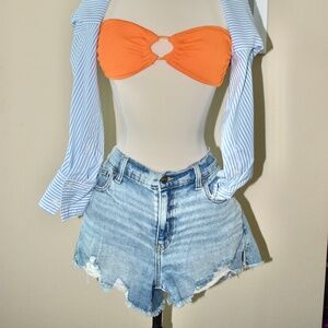 Aerie Midwash Daydream Denim Short